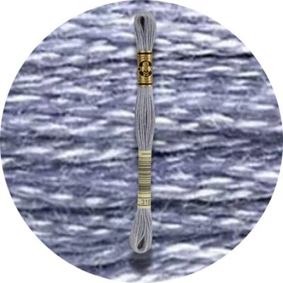 DMC Mouliné Spécial 25 Broderigarn, Ensfarvet, Neutrale nuancer